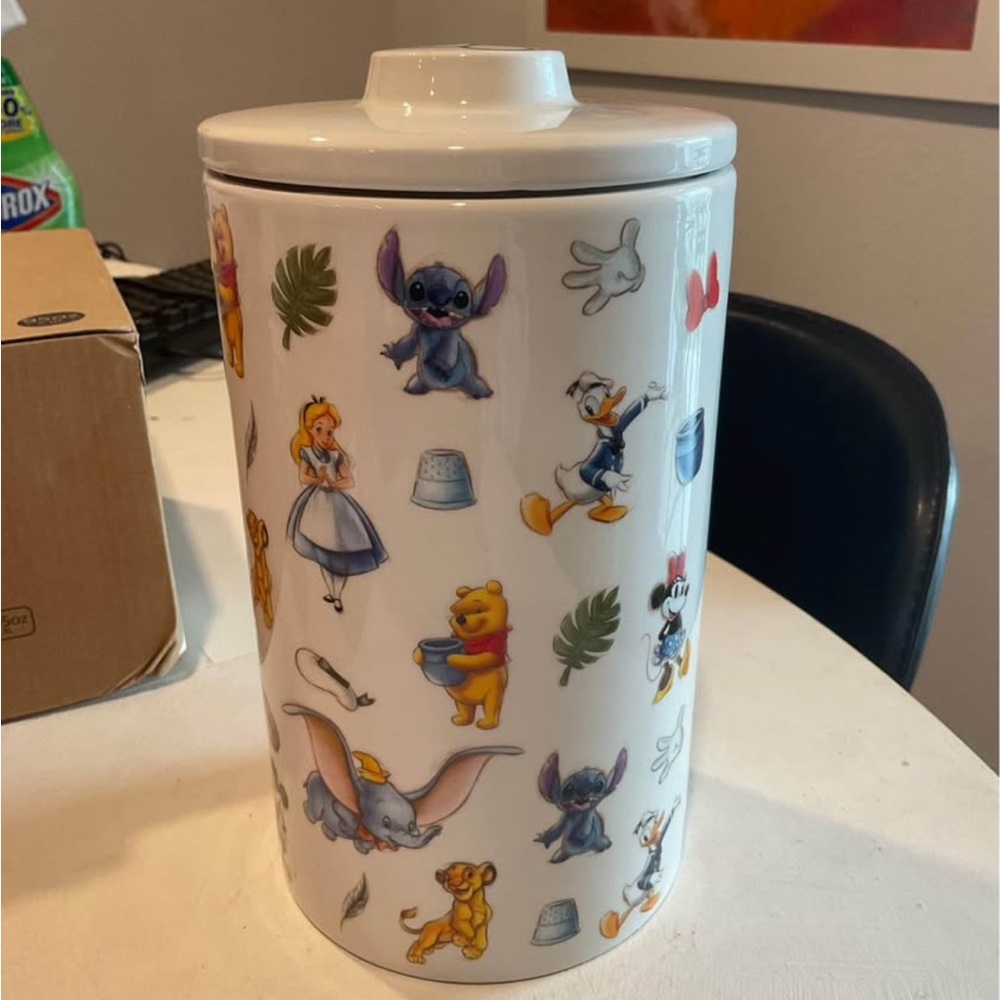 NWT Disney 100 Zrike Ceramic Canister